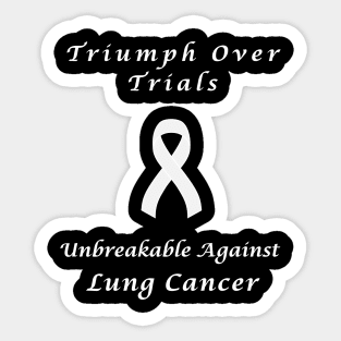 lung cancer Sticker